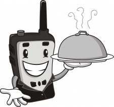 Funkgeräte für Catering und Gastronomie Logo